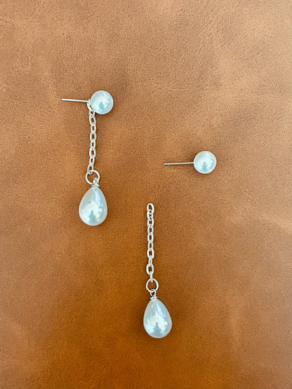 The Pearl Duo Earrings