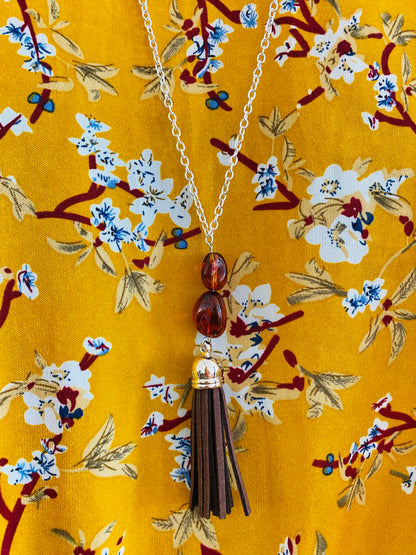 Coco Tassel Pendant Necklace - High Maintenance Jewellery