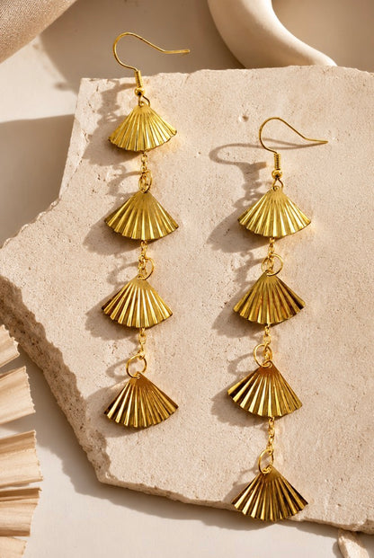 Fan Cascade Earrings - High Maintenance Jewellery