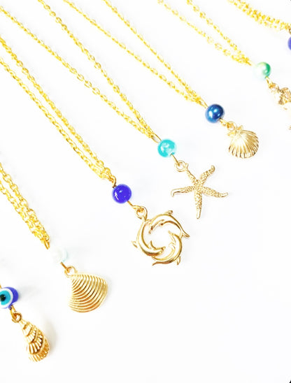Ocean Charm Necklace - High Maintenance Jewellery