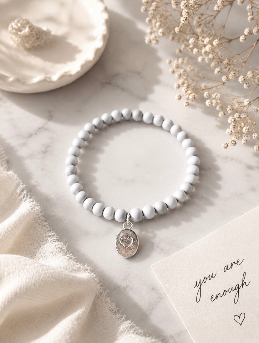 ‘Self Love’ Beaded Stacking Bracelet