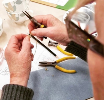 Sterling Silver Drop Earrings Workshop - High Maintenance Jewellery