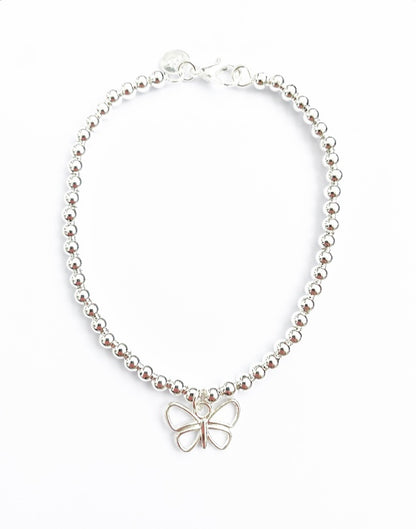 ‘She’s like a Butterfly’ - Sterling Silver Bracelet