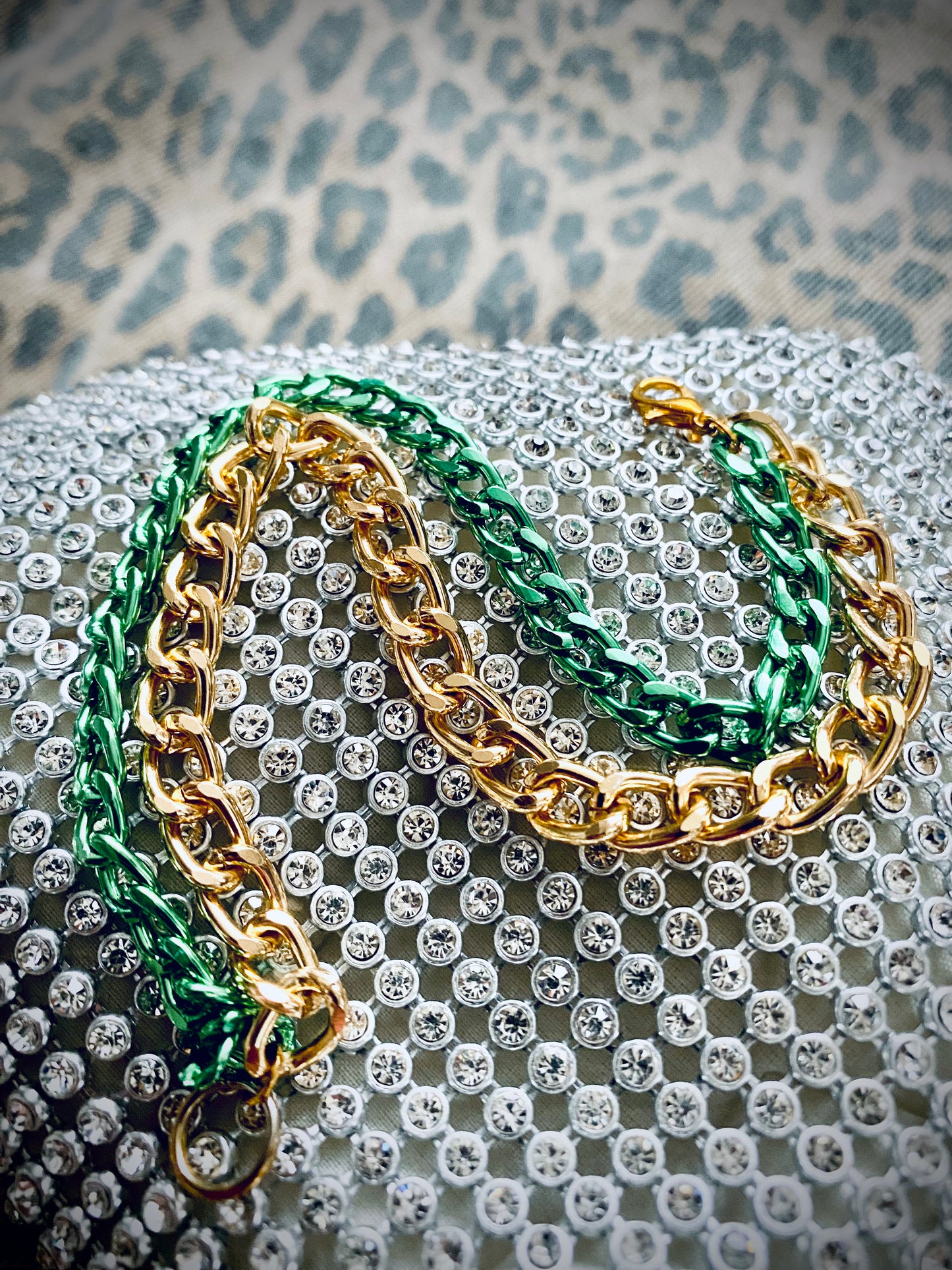 Enticing Metallic Double Bracelet