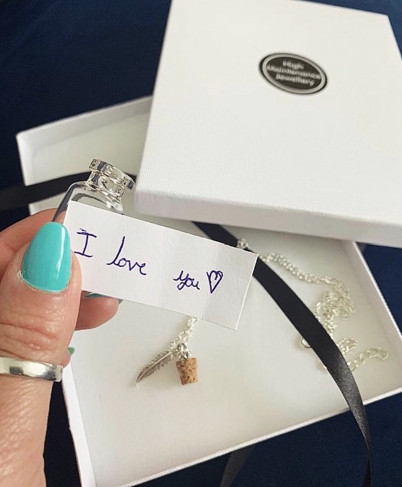 Message in a Bottle Necklace - High Maintenance Jewellery