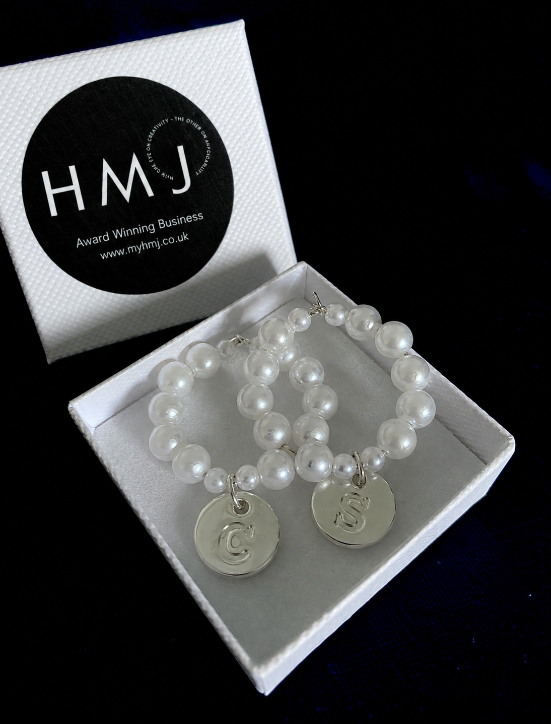 Personalised Duo Drinking Glass Charms Set - High Maintenance Jewellery