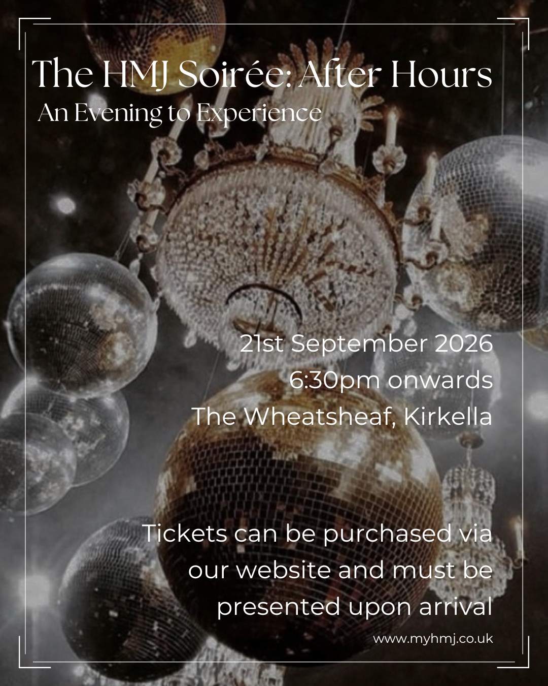 The HMJ Soirée: After Hours