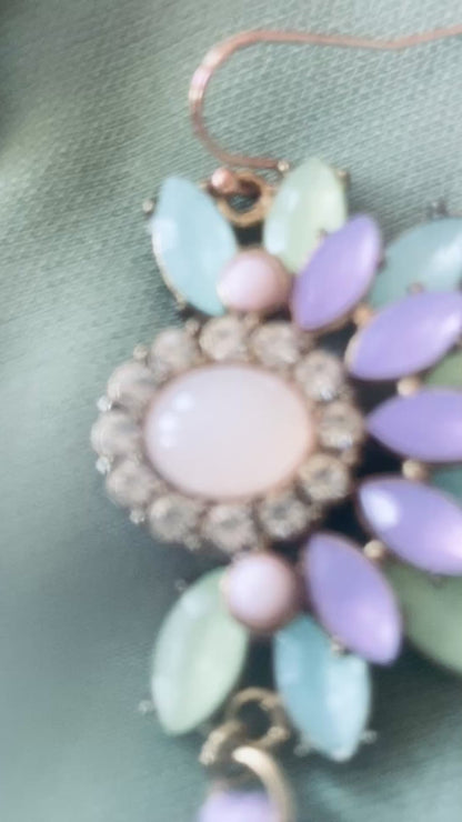 Lavender Luxe Tassel Earrings