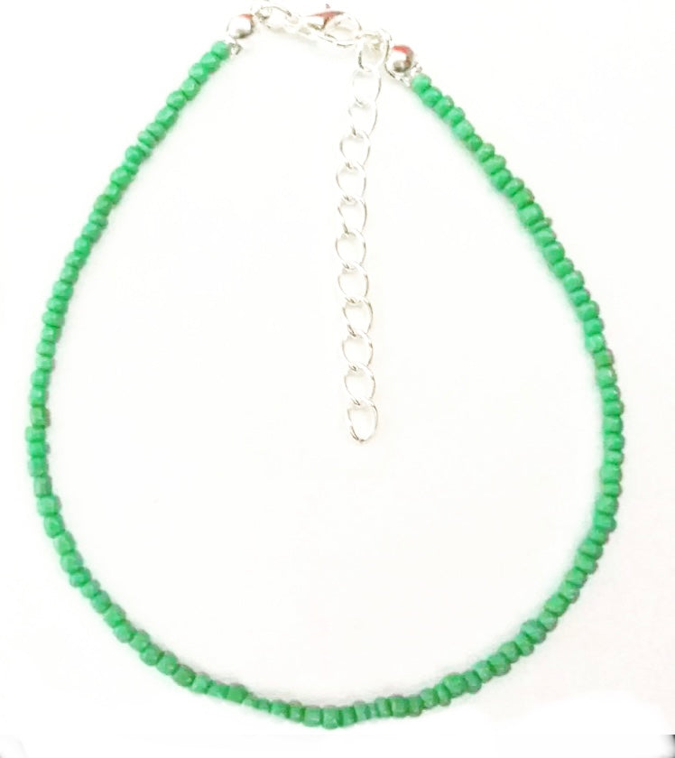 Beaded Anklet Bracelet - High Maintenance Jewellery