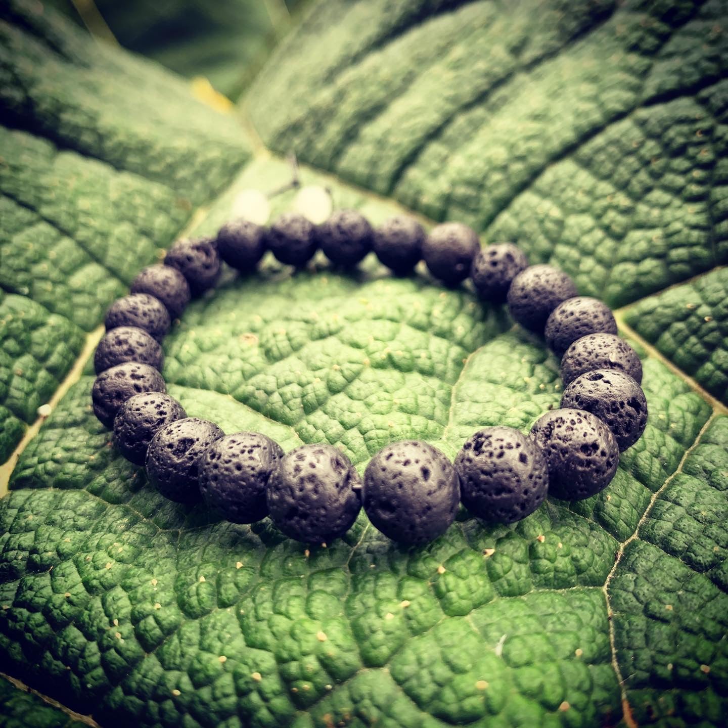 Volcanic Rock Lava Stone Bracelet - highmaintenancejewellery