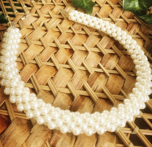 Pearl Headwear Hairband - High Maintenance Jewellery