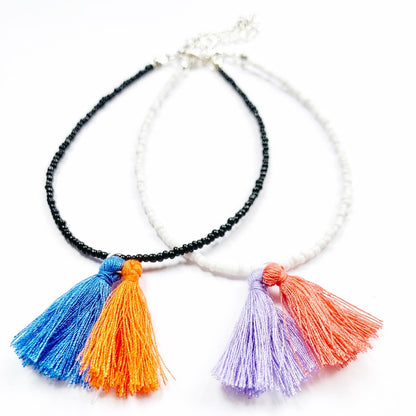 Beaded Anklet Bracelet - highmaintenancejewellery