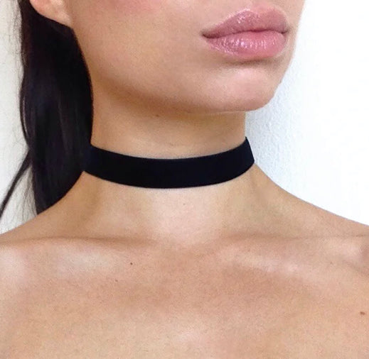 Black Velvet Choker - High Maintenance Jewellery